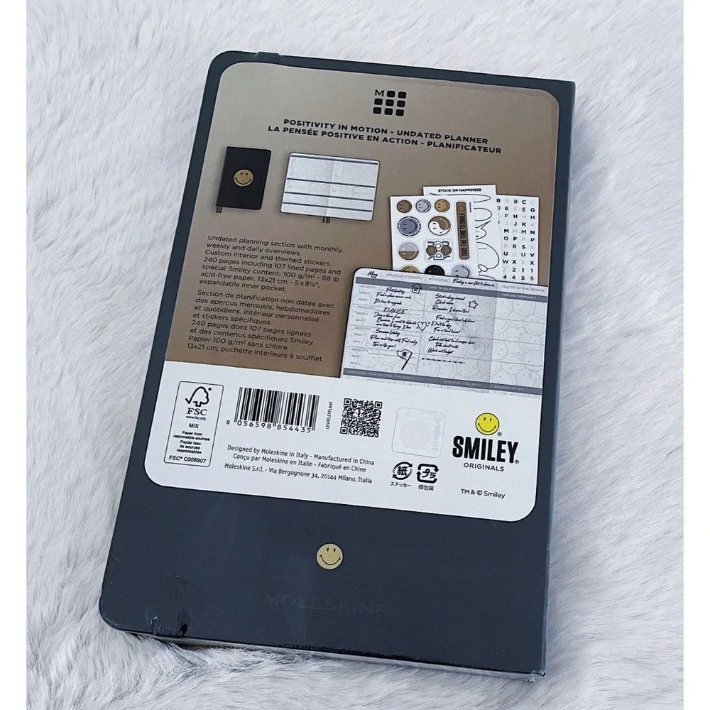 MOLESKINE Limited Edition Smiley Positivity Planner